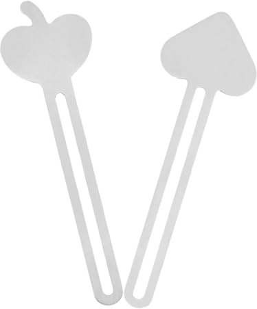 PENIKOKO Zahnpastatubenquetscher Herzförmiges Design 2 Stück aus Edelstahl Robust und Formbeständig für Zahnpflege und Kosmetik im Bad