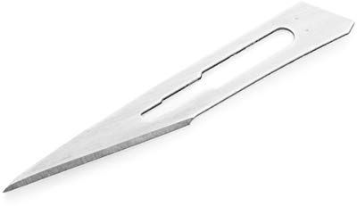 REMOS Skalpellklinge Nr. 11 einzeln verpackt 10 Stück steril für Halter Nr. 3