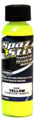 Yellow Fluorescent Airbrush Paint 2oz