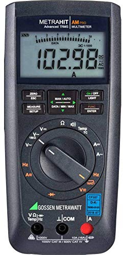 Gossen Metrawatt Digital CAT Handheld Multimeter, Model M242A, Calibrated (DAkkS Accredited Laboratory)