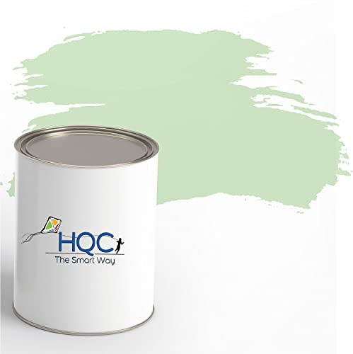 HQC Anti Mould Paint, Mould Resistant | High-Hide Stain Blocking Interior/Exterior | Waterproof Mould Protection Kitchen and Bathroom Sealant | Mould Condensation Moisture and steam resistant | Anti Bacterial and Fungal, Prevent Mildew | 0.5L Mint Green