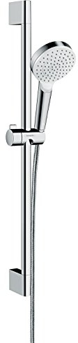 hansgrohe Crometta Duschset, 0,65 m, wassersparend, Weiß/Chrom