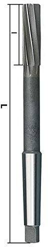 Fervi A208B/14 Maschinen-Reibahle, Durchmesser 14 mm