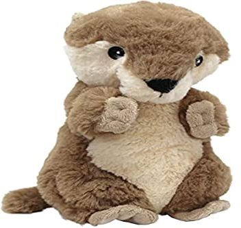 Warmies® Wärmekissen/Stofftier Minis Otter herausnehmbare Hirse Lavendelfüllung 20cm 280g (exklusives Warmies-Design für Greenlife Value)