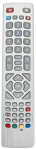 VINABTY SHWRMC0102 SHW/RMC/0102 Control Remoto para Sharp televisores Inteligentes LCD Aquos LC-43CFE6351K LC-40CFE6351K LC-49CFE6351K LC-55CFE6352K LC-32CFE6131K LC-49CFE6032K