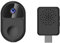 Censous Campanello WiFi 1080 P Impermeabile in Tempo Reale Tuya Campanello Intelligente Citofono Fili Campanello Tuya Citofono Telecamera Nero