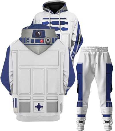 Buxomigrl Erwachsenenkostüm, Halloween, Cosplay, Hoodie, Hose, Outfit, 3D-Druck, Kostüm, Sweatshirt, Anzug, Lounge-Sets