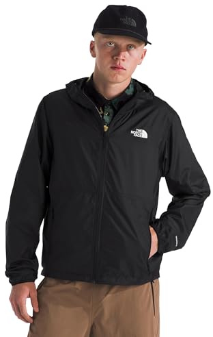 The North Face Men's TNF Cyclone Wind Jacket - Wind Resistant, UPF 40+ Sun Protection, TNF Black, XX-Large