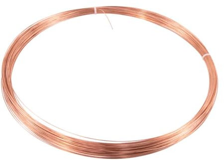 Kupferdraht Basteldraht Schmuckdraht 1mm 2mm 3mm 4mm 5mm, Basteldraht Dünn, Draht zum Basteln, Copper Wire, Blanker Kupferdraht(1.4mm 10meters)