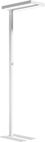 Honeywell 155W LED Stehlampe - 02E MAX Sunturalux Augenfreundliche Moderne Hohe Stehlampe, 16000LM 4000K Natürliches Tageslicht Dimmbare Leselampe für Wohnzimmer, Büro, Schlafzimmer