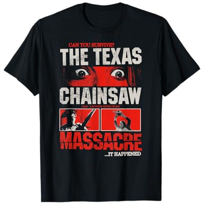 The Texas Chainsaw Massacre Can You Survive Eyes Horror T-Shirt
