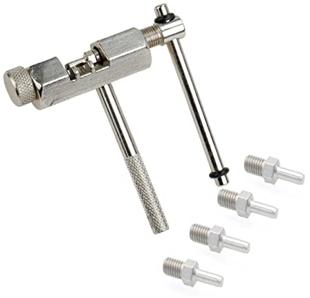 Toyvian 1satz Kettenwerkzeug Für Fahrradreparatur Robuster Chain Breaker Mit Ersatzstiften Leicht Und Tragbar Für Mountainbikes Und Rennräder Effizientes Entfernen Von Kettengliedern