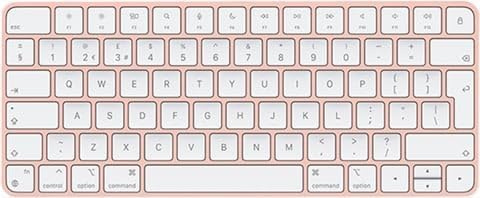 Apple Magic Keyboard (AZERTY Français) Rose (Reconditionné)