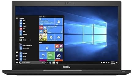 Dell Latitude 7490 Laptop 14 Full HD Black i5-8350U 8th Gen | Powerful, Compact & Professional for Everyday Use | Windows 11 Pro (Renewed)