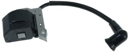 ANDRESLAD Bobina De Encendido y Cable Bobina para Cortacésped y Motosierra, Módulo De Encendido Negro, Alta Tensión, Repuesto Motor, Arranque Rápido y Duradero