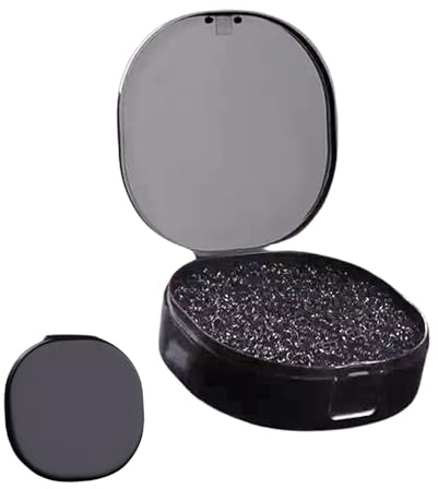 Limpiador De Brochas De Sombra De Ojos Esponja De Limpieza En Seco Portátil