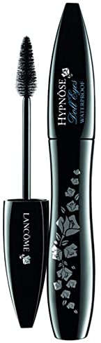 Lancôme Hypnôse Doll Eyes Mascara 01 Schwarz Waterproof, deckende Wimperntusche mit Fibershine-Formel für größer wirkende Augen, wasserfeste Mascara, mattes Schwarz, 6,5ml