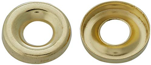 Bulk Hardware BH01982 Rondelle de vis à épaulement n° 10 Electro-Laiton, Set de 100 Pièces