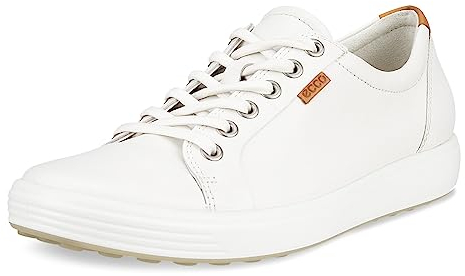 ECCO Damen Soft 7 Gtx Tie Schuhe, Weiß, 41 EU