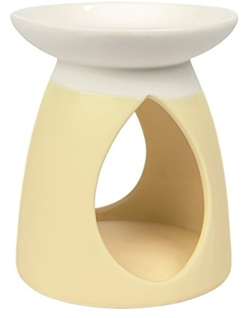 Yankee candle Duftlampe, Keramik, Gelb, 11x10.8x13.2 cm