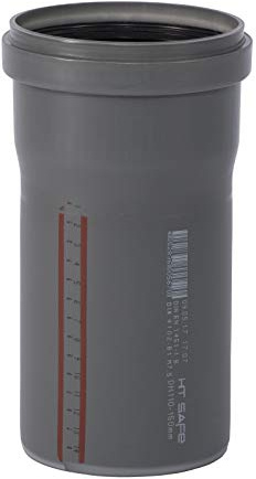 Ostendorf K11475-001 HTsafe HT Pipe, Gray, DN 110 x 150 mm