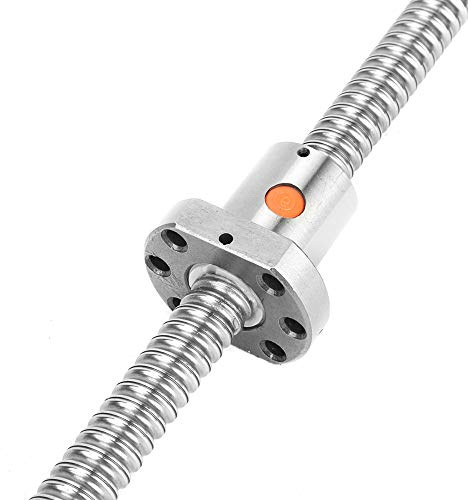 Vite a ricircolo di sfere a movimento lineare in acciaio inossidabile SFU1605 Vite a ricircolo di sfere 600 mm con supporti terminali BK12 BF12 e accoppiatore 6,35x10 mm