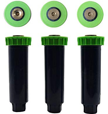 Gartenarbeit liefert Sprinkler 5 PC Einstellbare Pop Up Sprinkler mit 1/2 Zoll Innengewinde 90-360 Grad automatisch versenkbare Rasen Bewässerung-Sprenger (Color : 180 degrees)