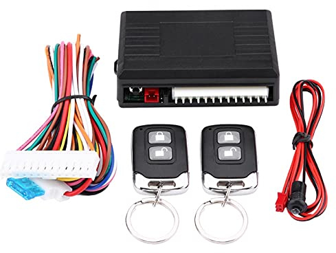 Aramox Universal Keyless Entry Kit, LB-405 / L237 Trunk Release de Entrada sin Llave de Coche Cerradura de Puerta Kit de Control Remoto de Bloqueo Central