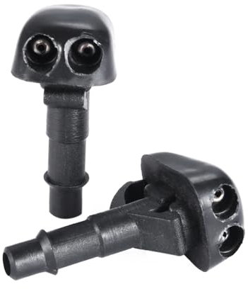 2PCS Scheibenwaschdüsen, Scheibenwaschdüsen Frontscheibensprühdüsen Fenstersprühdüse Kompatibel für Mitsubishi Pajero V31 V33 V73 Colt L200 Lancer Strada 3000GT Carisma 8265A083