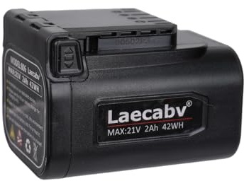 B06 Batería de Litio 2000mAh 21V para Tijeras De Podar Electricas LA40S LA40Pro LA42Pro LA-J6Max LA-J7X
