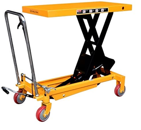 1 PC Manuale portatile idraulico piccolo tavolo da tavolo a sollevamento a forbice for garage domestico, fabbriche, supermercati SUNBING (Color : Z1000-h1)