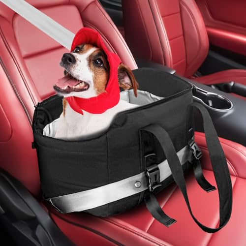 Hundesitz Auto Rückbank, Haustier-Tragetasche, Waschbare Tragbare Haustier-Reisetasche für Kleine und Mittelgroße Hunde und Katzen, Outdoor-Autoreisen, Wandern