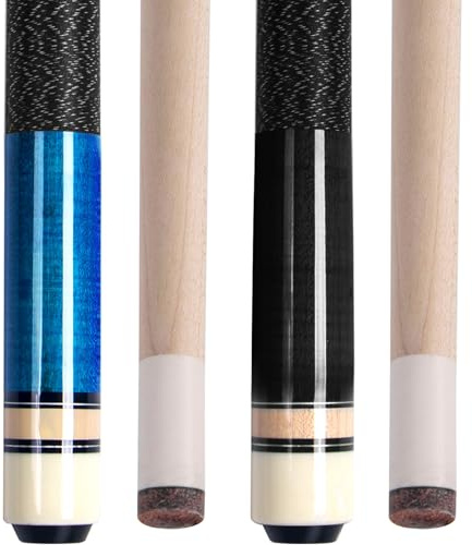 AKLOT Pool Cues,58' Pool Cue Stick Canadian Maple Wood Billiard Cues Sticks for Professional Billiard Players 18 19 20 21 oz