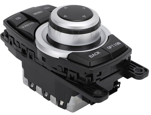KIMISS Joystick Controller Interruttore Multimediale a 10 Pin, Manopola di Controllo Multimediale Plug and Play, 9206444, per Serie 5 F07 F10 F01 F02, montaggio: Serie 5 F07 GT F10 F11