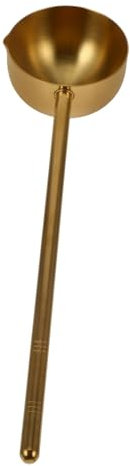 GRIRIW Mestolo in Acciaio Inox Cucchiaio per Zuppa Multiuso Cucchiaio per Cucina Comodo Mestolo per Cucinare in Utensile da Cucina Pratico