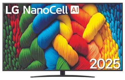 LG TV AI NANO81 (2025) 86 Zoll NanoCell UHD 4K - 86NANO81A6A