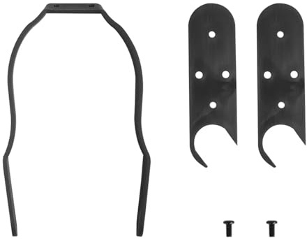 Vexilon Electric Scooter Fender Guard Bracket With Gap Cover Pad E-scooter, for Xiaomi, M365/M365 Pro 1s Pro 2 Shockproof Protection Electric Scooter Mudguard(Black)