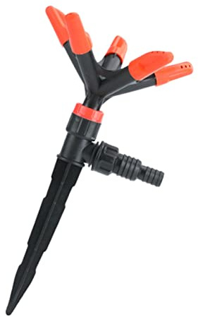 BESTonZON Arroseur Rotatif à Degrés pour Jardin Arrosage Automatique Outil Irrigation Arroseur Pelouse Légumes sans Déplacement