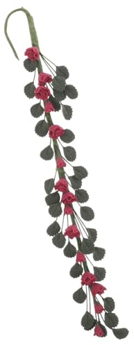 ibasenice Miniatures de la Maison de poupée Plantes déco Fausse Vigne de Fleurs Fausse Vigne végétale
