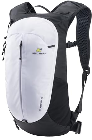 N NEVO RHINO Small Hiking & Trekking Backpack, 10L Lightweight Travel Backpack, Hiking Daypack for Women Men