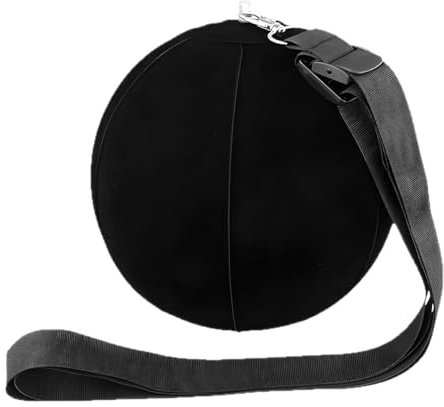 Qury Golf Swing Trainer uppblåsbar träningsboll med pump och justerbara remmar för svängplankorrigering rytmträning
