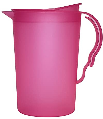 Tupperware Classic Impression 2 Quart Pitcher Fuchsia Pink by Tupperware