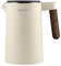 Concept Norwood Bouilloire en acier inoxydable avec réglage de la température 45/60/70/85/90/95/100 °C Fonction Keep Warm 1,5 l 1850-2200 W (vanille)