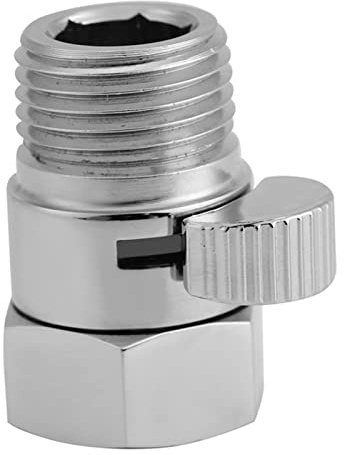 absperrventil für dusch h+G1/2 Absperrventil, Flie?endes Kontroll-Absperrventil, Wassersparventil Für Duschkopf, Hand-Bidet-Spritzger?t, Neu