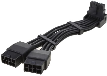 BEBIKR RTX4090 RTX4080 12VHPWR 16P (12+4) a 4x8-pin Splitter 12VHPWR a 4x8pin 3x8pin 2x8pin 90 gradi gomito adattatore connettore 8-pin connettore scheda grafica cavo di alimentazione PCIe