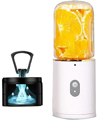NSTVVEE Extracteur de jus à Mastication Lente, Presse-Agrumes à Large goulotte à Froid, jus de légumes et Confiture de Fruits à Haute teneur en nutriments, Presse-Agrumes électrique USB 35
