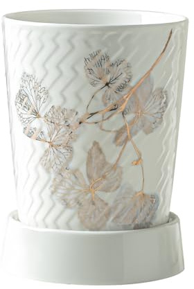 Dowbom Scolaposate in ceramica per bacchette, scaffale scolapiatti, portaposate con manico, portabacchette per cucina (G)
