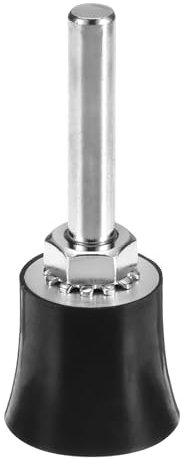 QUARKZMAN 1 Soporte de Disco de Almohadilla Discos de Cambio Rápido 1/4 Soporte de Vástago Mandril para Esmeriladora de Troqueles Discos de Lijado y Acondicionamiento, Negro