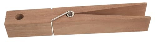 Holibanna Molletta in Legno Gigante Per Asciugamani Portasciugamani Extra Large Clip Per Legno Robusta Adatta Per Appendere Guanti o Asciugamani Decorazione Elegante Per Bagno e Lavanderia