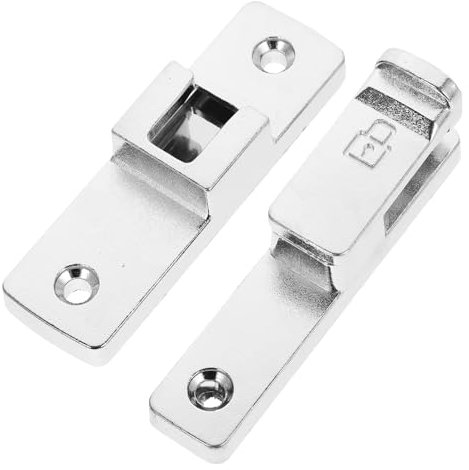 BAZEITFLOW 90grado Latch Heavy Duty Serratura Per Porta Di Facile Installazione Sicurezza Per Garage e Portoni Adatta Porte Da Fattoria e Recinzioni Esterni